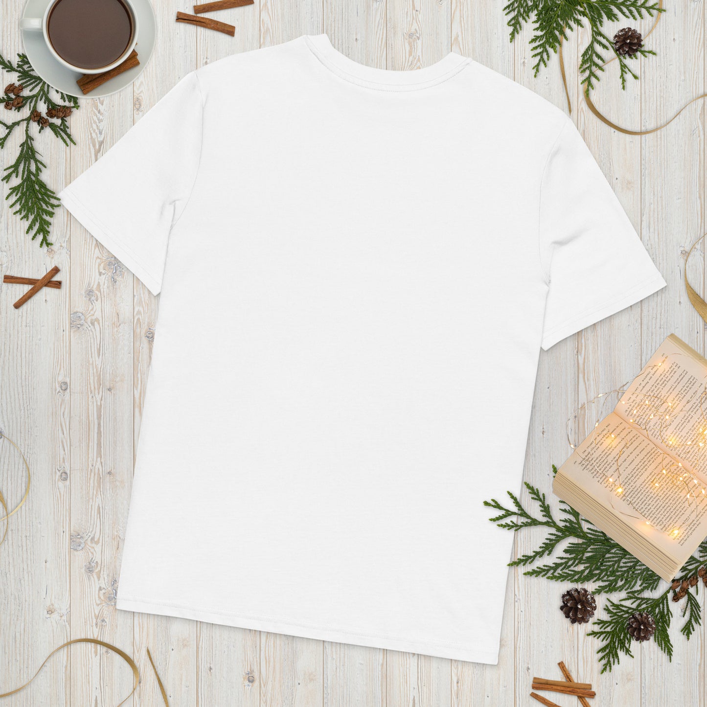 White organic cotton t-shirt