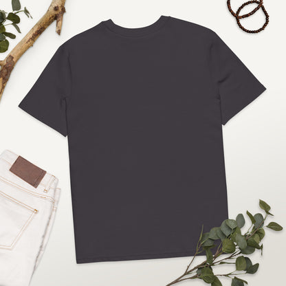 Charcoal grey organic cotton t-shirt

