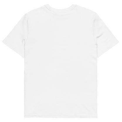 Back view of white t-shirt
